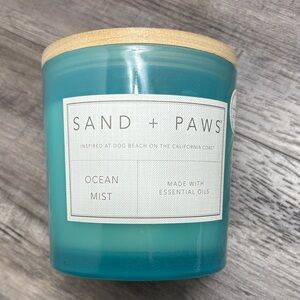 Sand + Paws Large Candle pet Smell neutralizer Ocean Mist 3 Wick Candle FastShip
